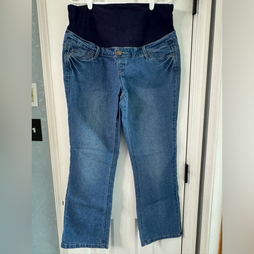 Women’s Maternity Blue Jeans XL